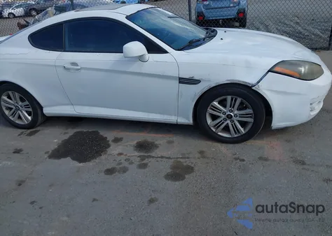 2007 Hyundai Tiburon Gs из США, поврежденный, VIN KMHHM66D47U254751